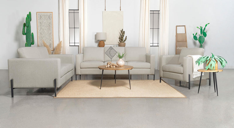 Tilly Upholstered Track Arm Accent Chair