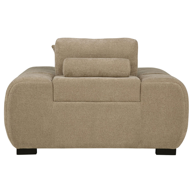 Octavia Upholstered Track Arm Accent Chair