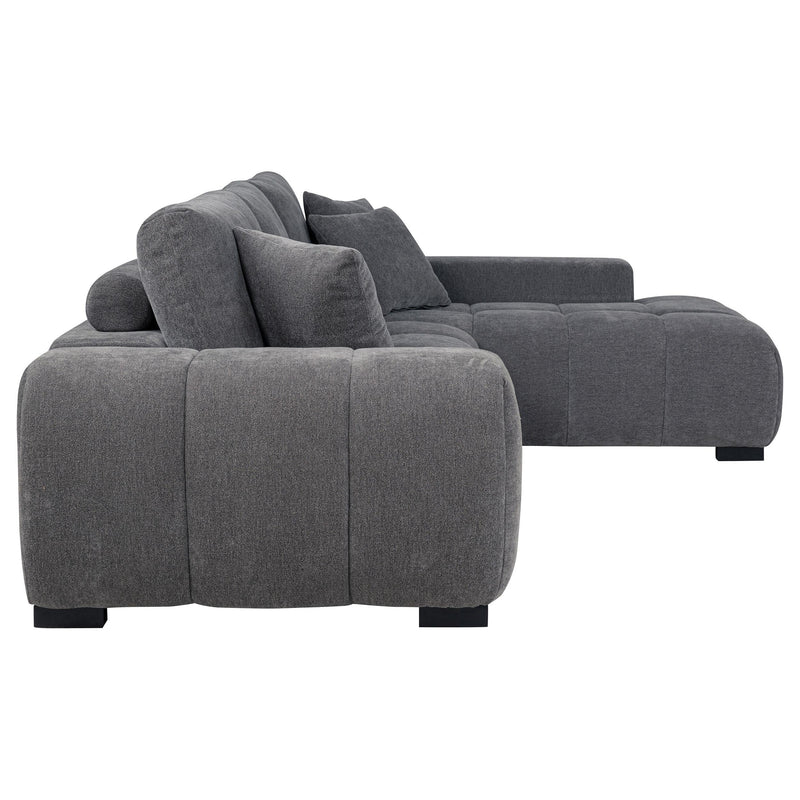 Octavia Upholstered Sectional Chaise Sofa