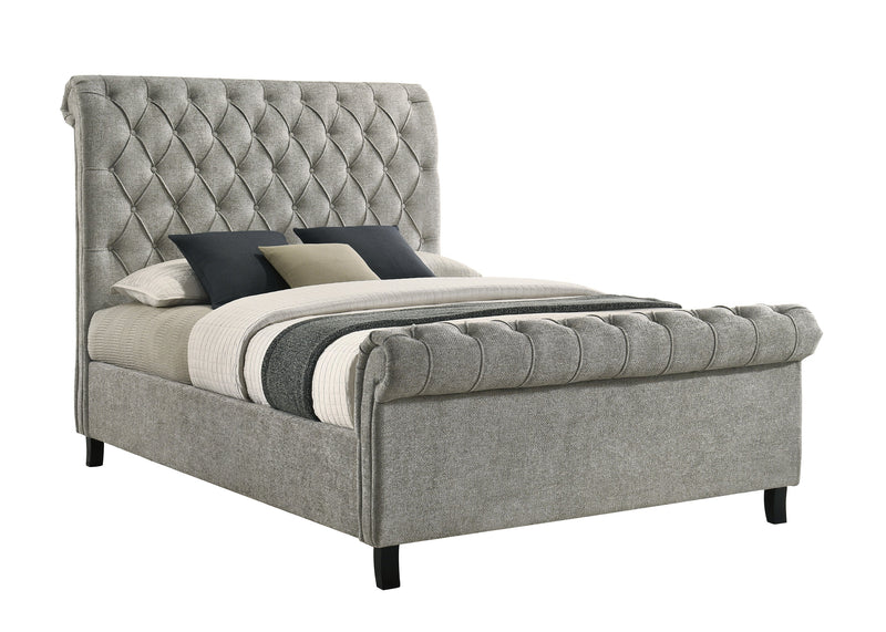 Crownmark Kate Bed - Light Grey