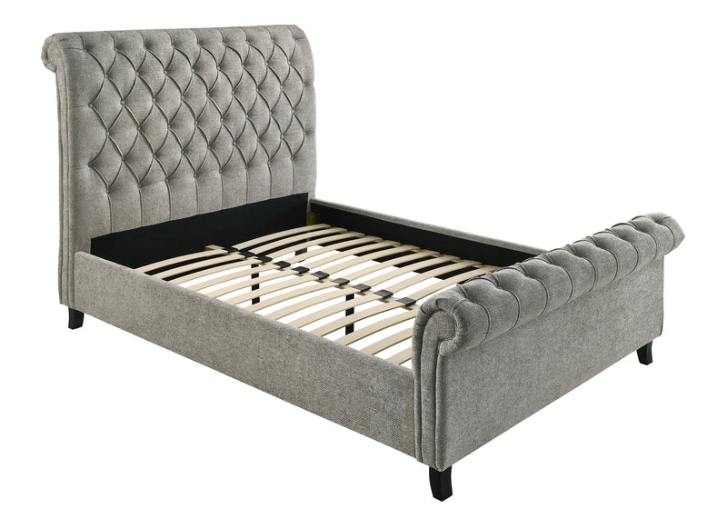 Crownmark Kate Bed - Light Grey