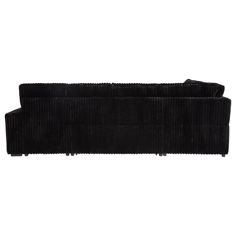 Devonshire Sleeper Sectional Sofa Storage Chaise