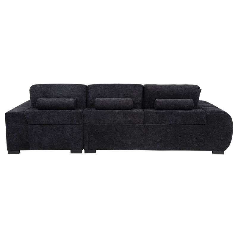 Octavia Upholstered Sectional Chaise Sofa