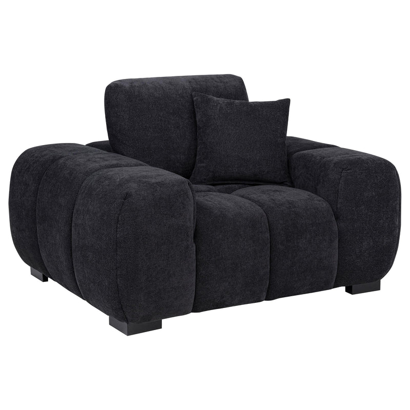 Octavia Upholstered Track Arm Accent Chair