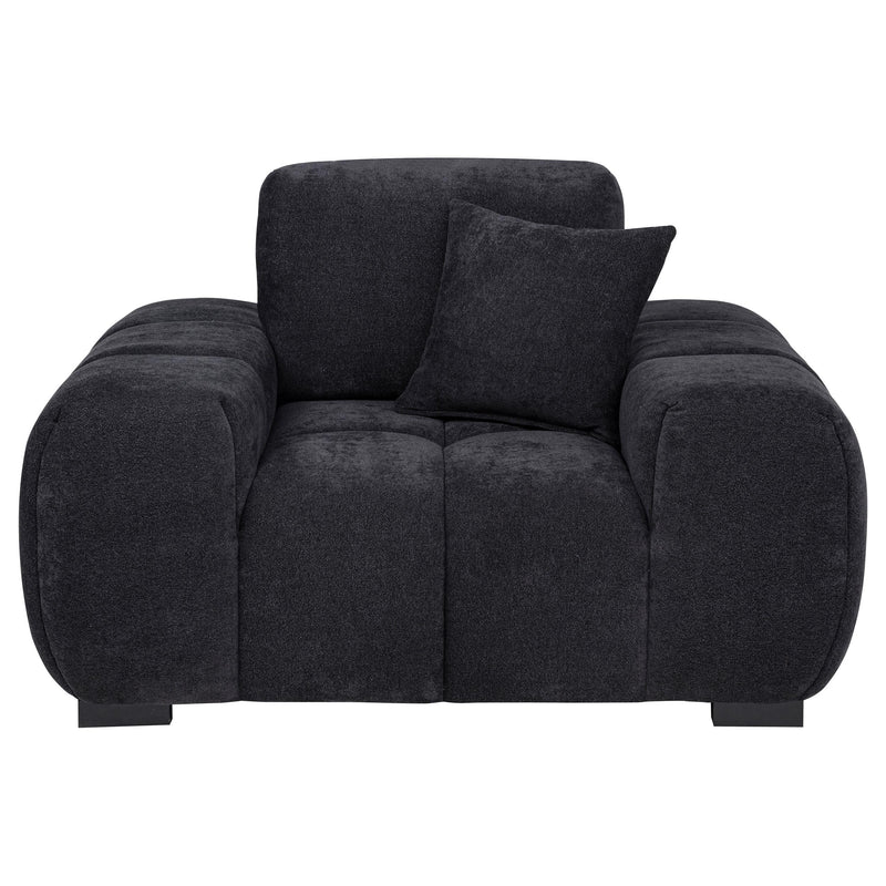 Octavia Upholstered Track Arm Accent Chair