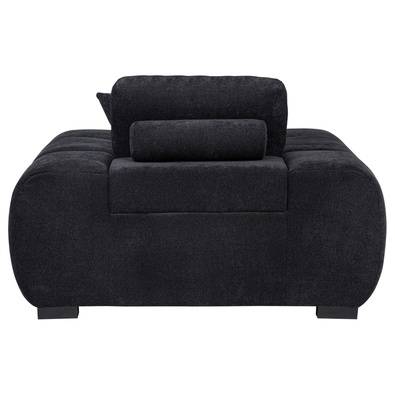 Octavia Upholstered Track Arm Accent Chair