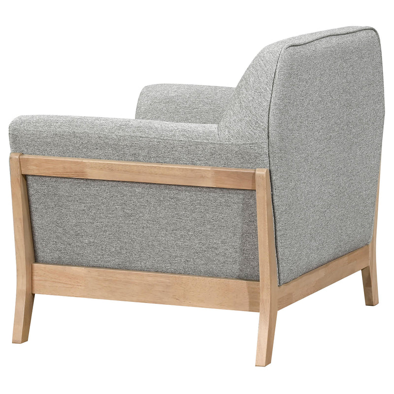 Vaughn 3-piece Fabric Upholstered Flared Arm Sofa Set