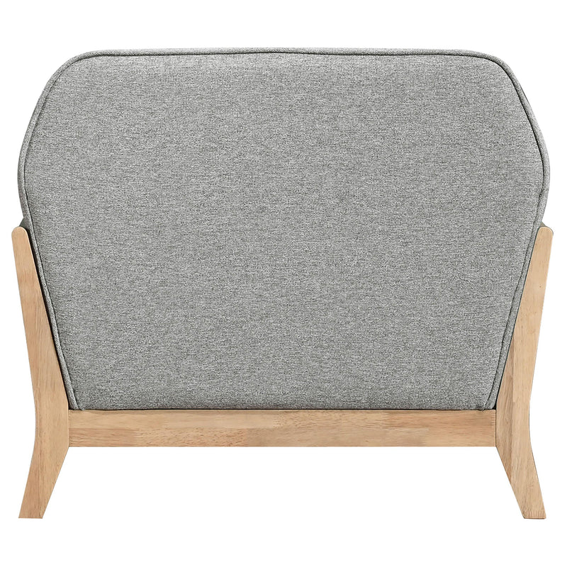 Vaughn Fabric Upholstered Flared Arm Accent Chair