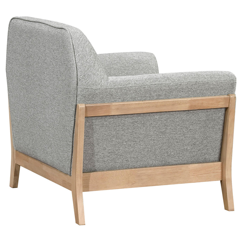 Vaughn Fabric Upholstered Flared Arm Accent Chair
