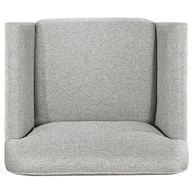 Vaughn Fabric Upholstered Flared Arm Accent Chair