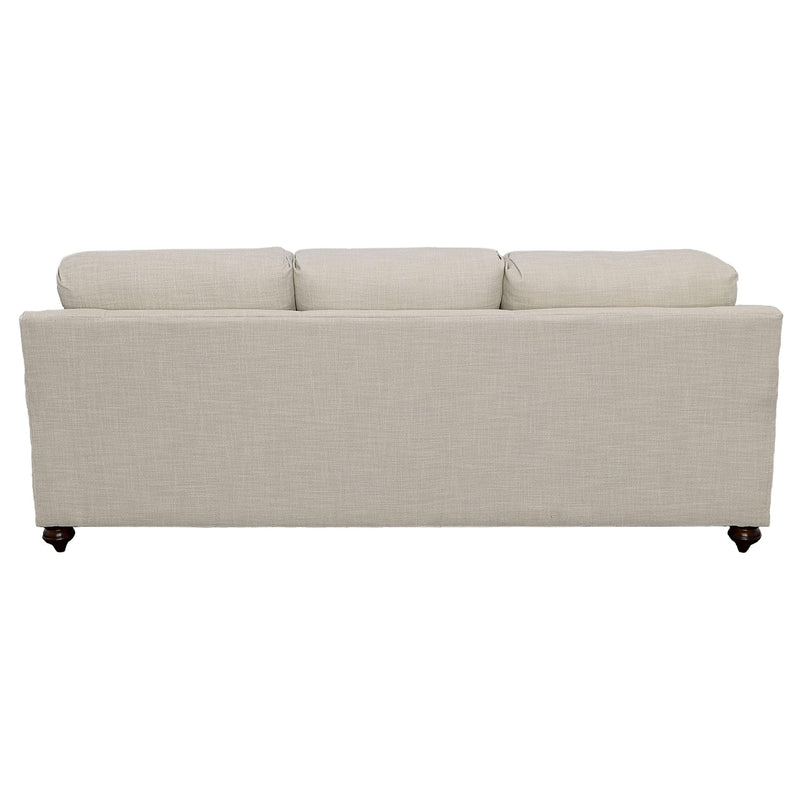 Glenn 2-piece Upholstered Sofa Set Light Grey and