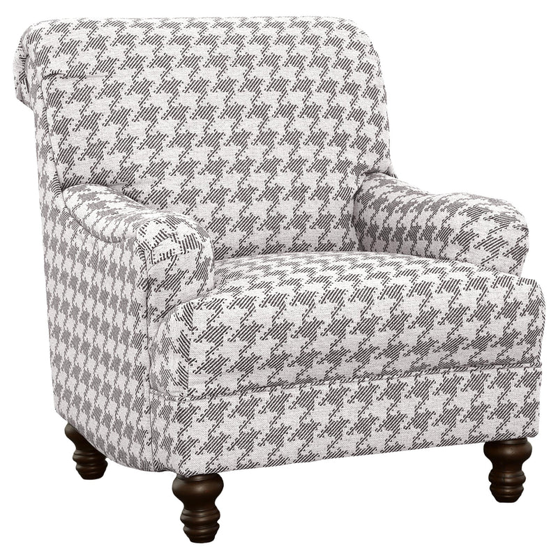 Glenn 3-piece Upholstered Sofa Set Light Grey and