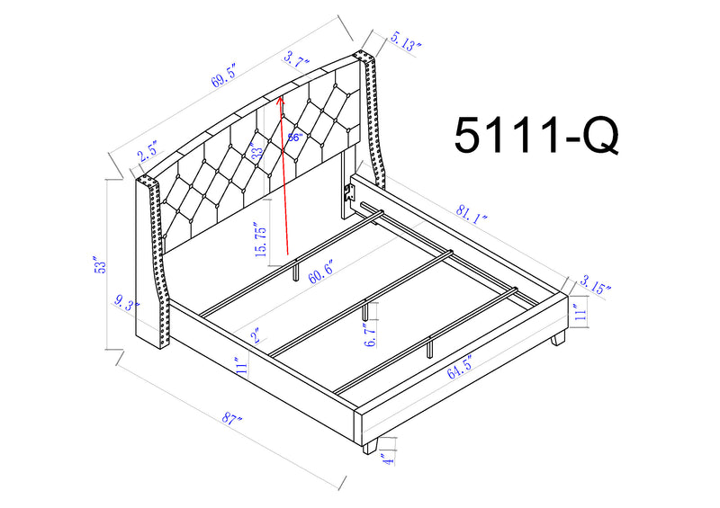 Eva Bed - Black
