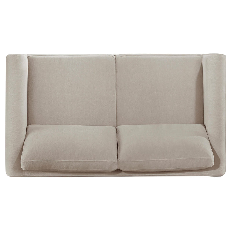 Islington 2-piece Upholstered Panel Arm Sofa Set