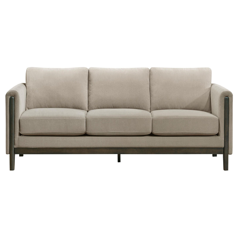 Islington Fabric Upholstered Panel Arm Sofa