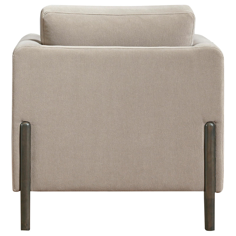 Islington Fabric Upholstered Panel Arm Accent Chair