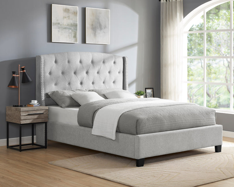 Crownmark Eva Bed - Dove Grey