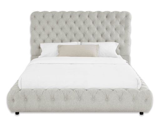 Crownmark Flory Bed - Dove Gray