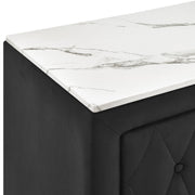 Crownmark Annabelle Nightstand - Black