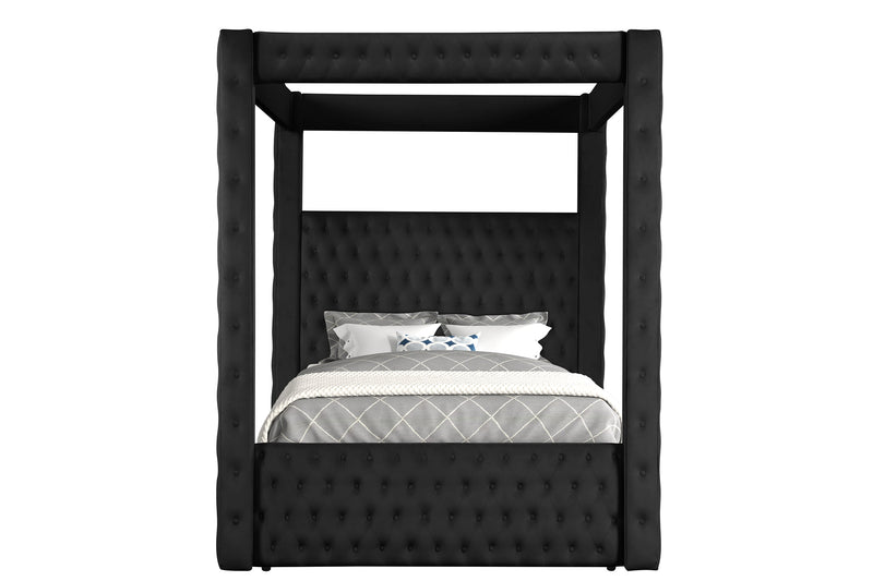 Crownmark Annabelle Canopy Bed - Black