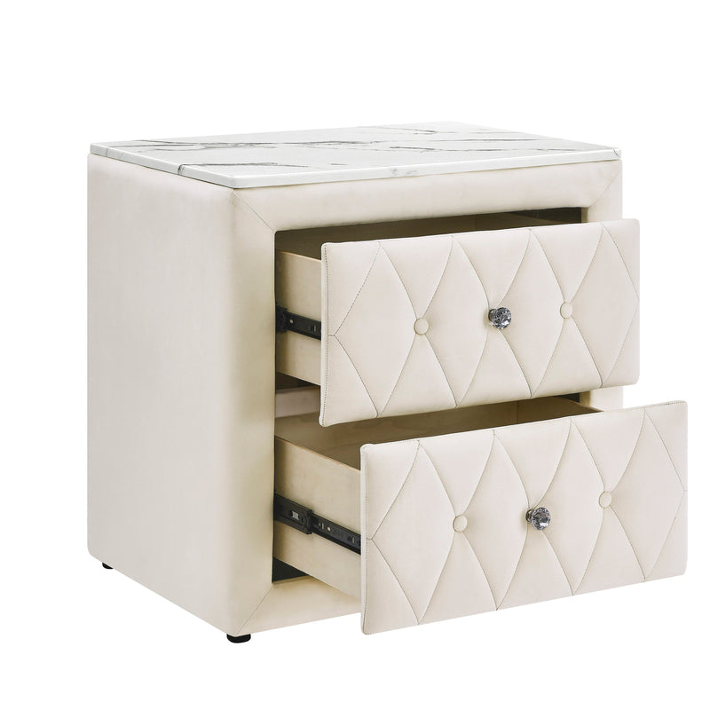 Crownmark Annabelle Nightstand - Ivy