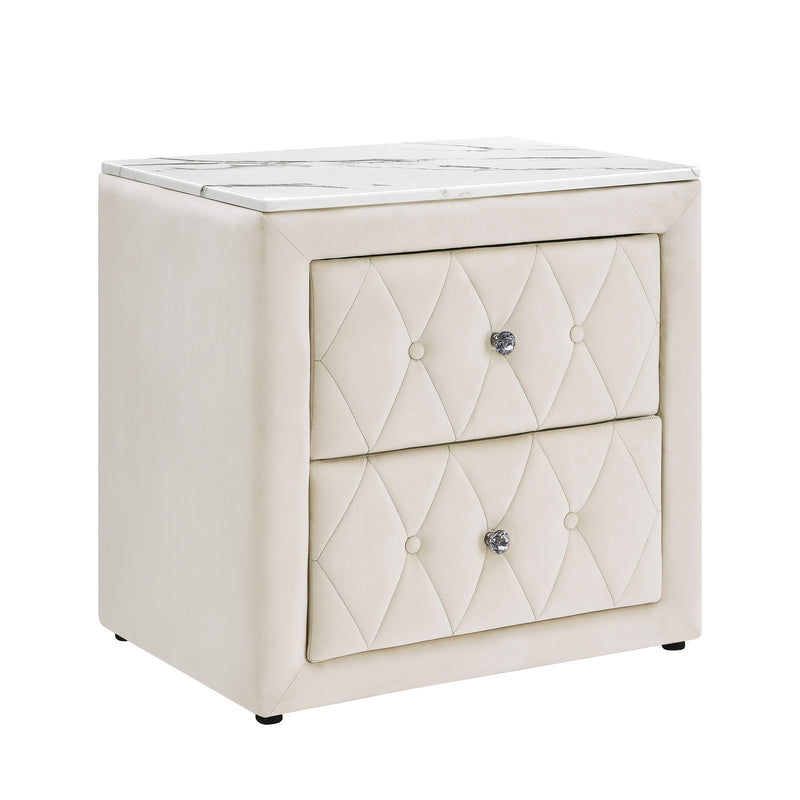 Crownmark Annabelle Nightstand - Ivy