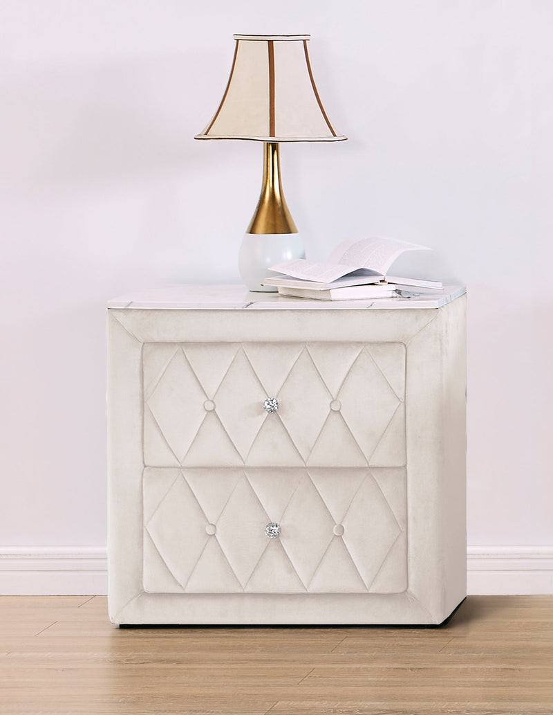 Crownmark Annabelle Nightstand - Ivy