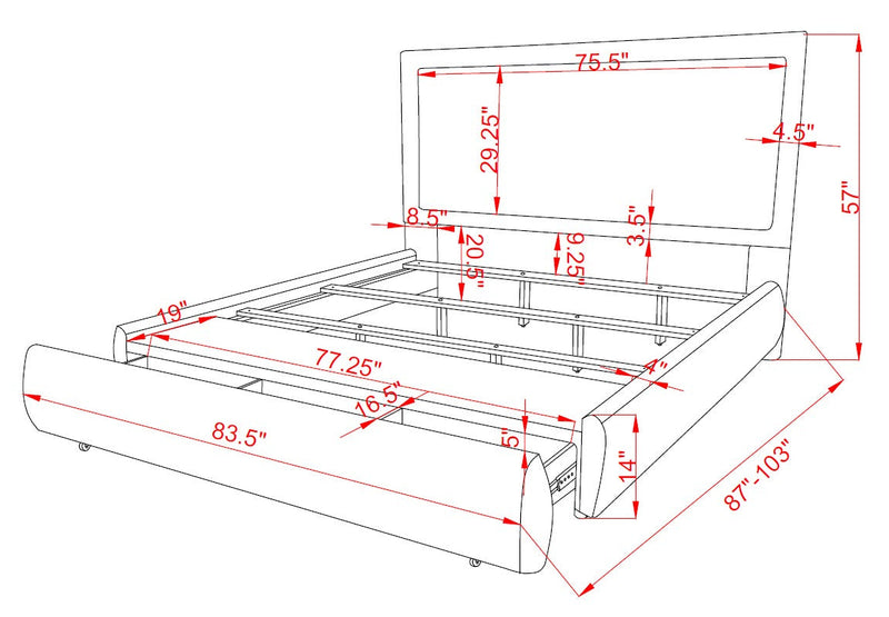 Crownmark Reverie Bed