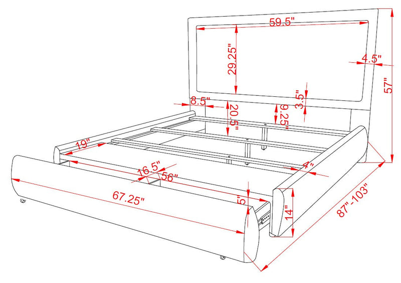 Crownmark Reverie Bed