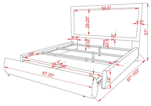 Crownmark Reverie Bed
