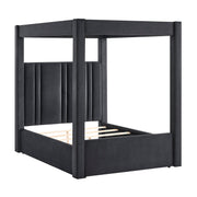Crownmark Jayla Canopy Bed - Black