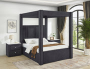 Crownmark Jayla Canopy Bed - Black