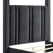 Crownmark Jayla Canopy Bed - Black