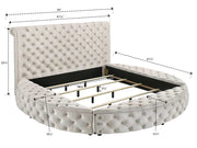 Crownmark Brigitte Bed - Black