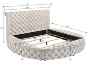 Crownmark Brigitte Bed - Black