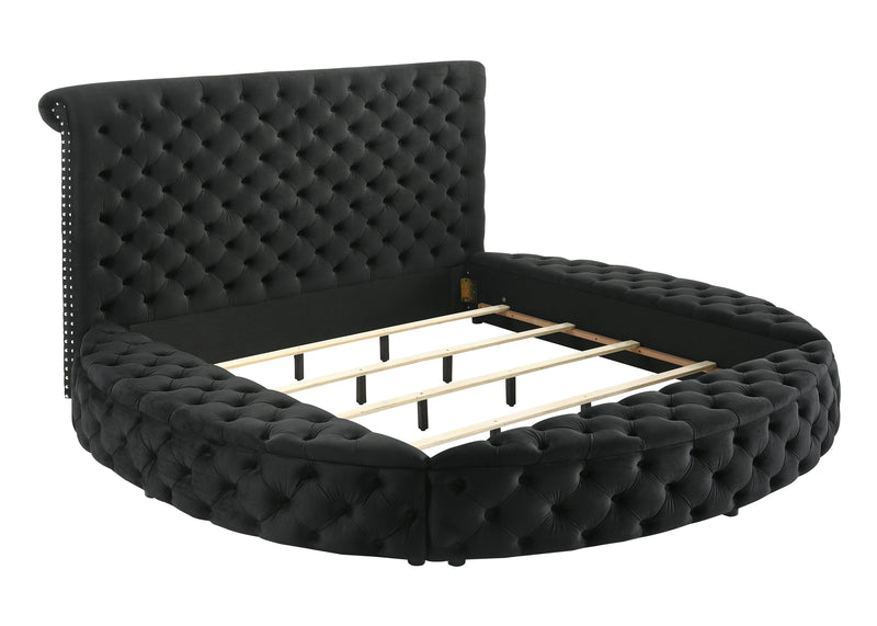 Crownmark Brigitte Bed - Black
