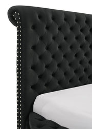 Crownmark Brigitte Bed - Black