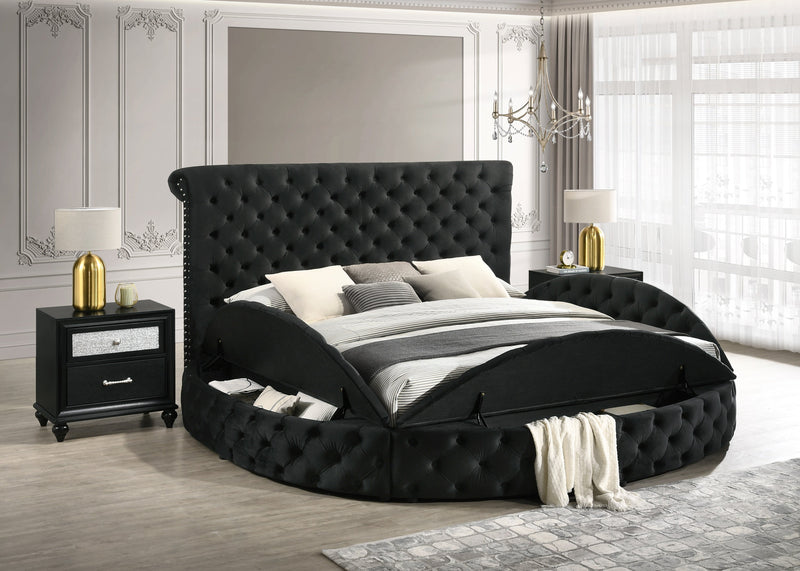 Crownmark Brigitte Bed - Black