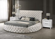 Crownmark Brigitte Bed - Ivory