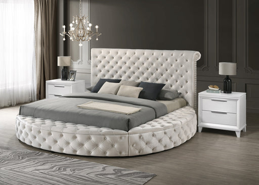 Crownmark Brigitte Bed - Ivory