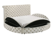 Crownmark Brigitte Bed - Ivory