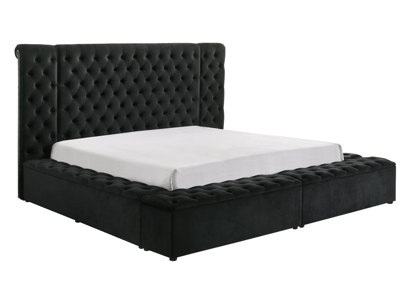 Crownmark Liliana Bed - Black
