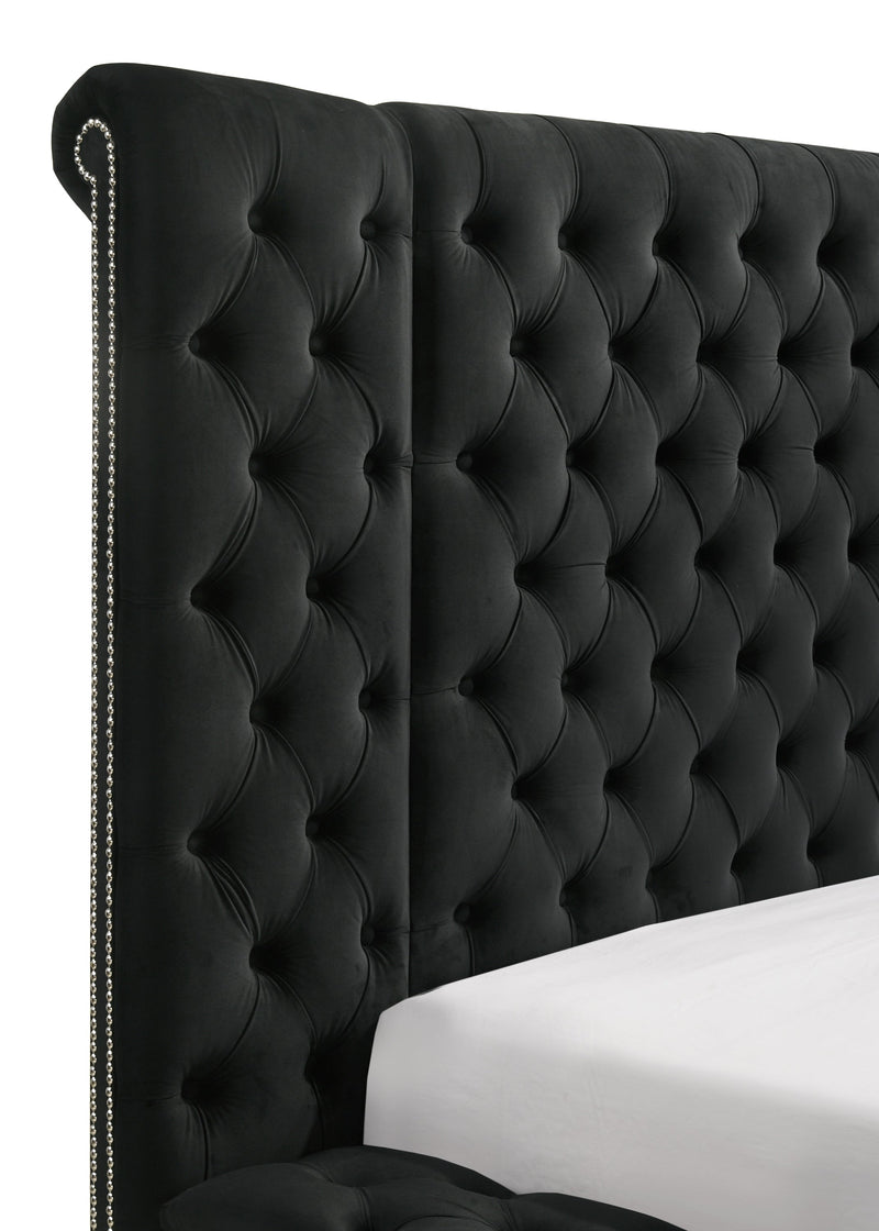 Crownmark Liliana Bed - Black
