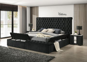 Crownmark Liliana Bed - Black