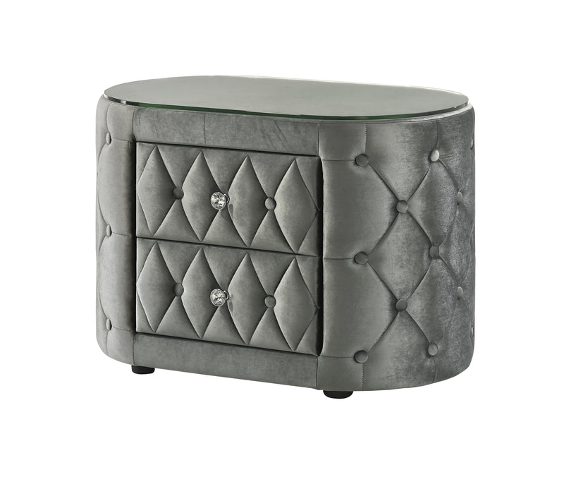 Voltare Nightstand - Grey