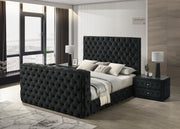 Crownmark Josephine Bed w/ Tv Lift - Black