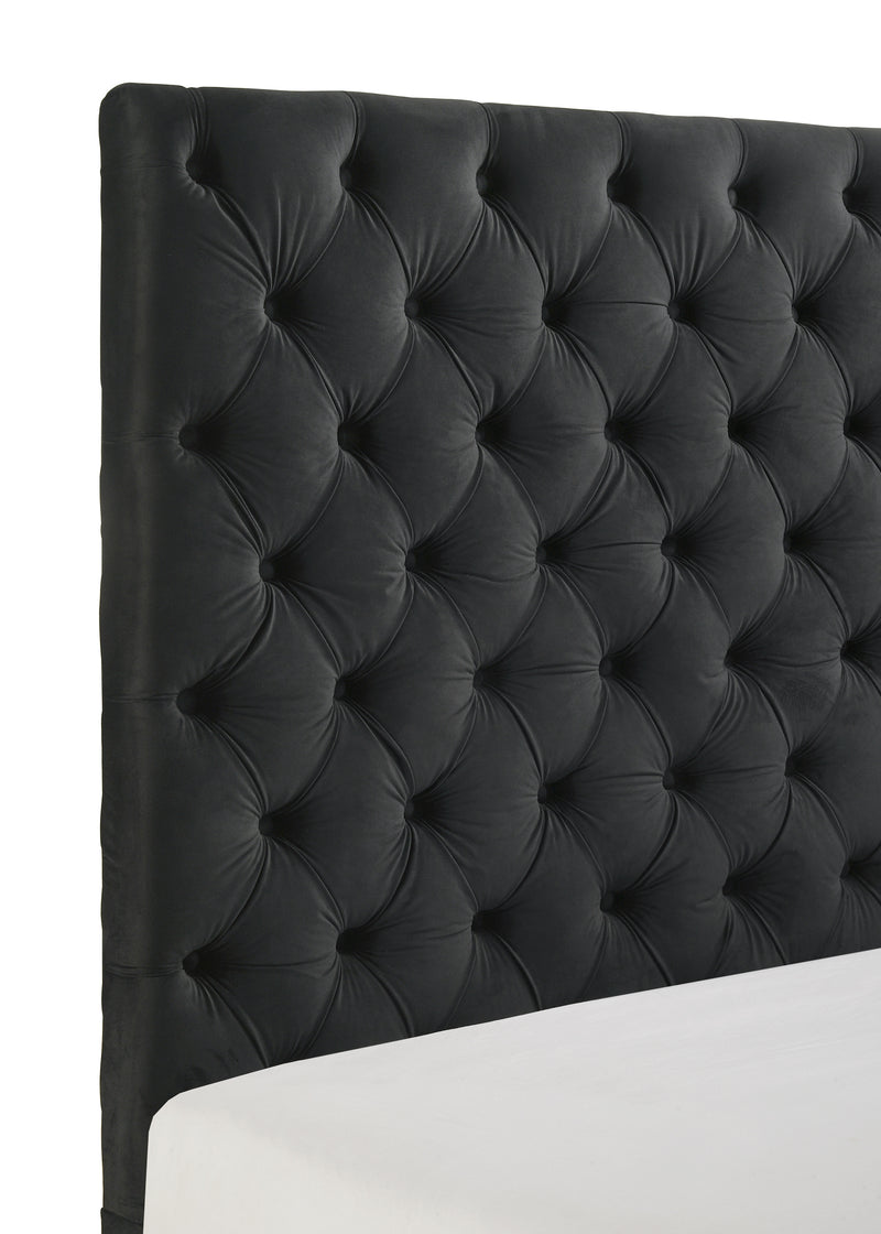 Josephine Bed w/ Tv Lift - Black