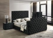 Crownmark Josephine Bed w/ Tv Lift - Black