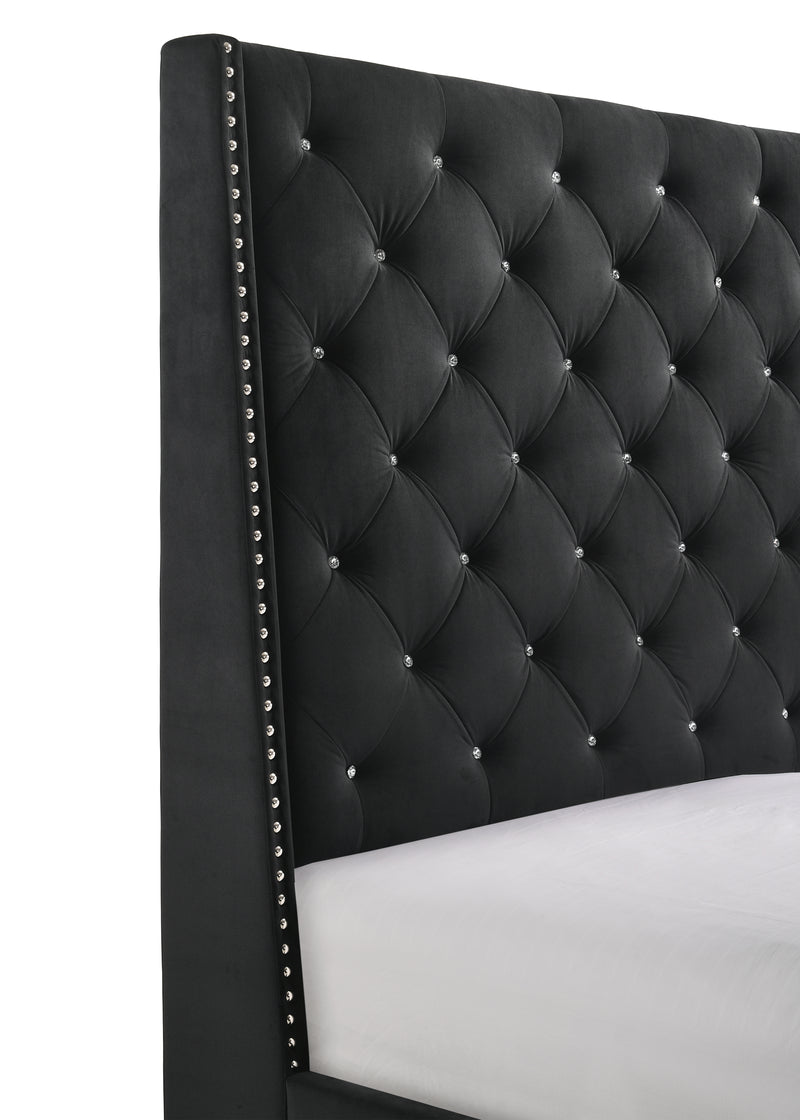 Chantilly Bed - Black