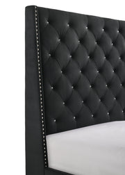 Crownmark Chantilly Bed - Black